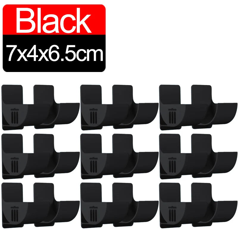 20/2PCS Wall Mounted Trash Bags Holder Garbage Bag Storage Box Organizer Plastic Bag Film Container Dispenser For Kitchen Shelf